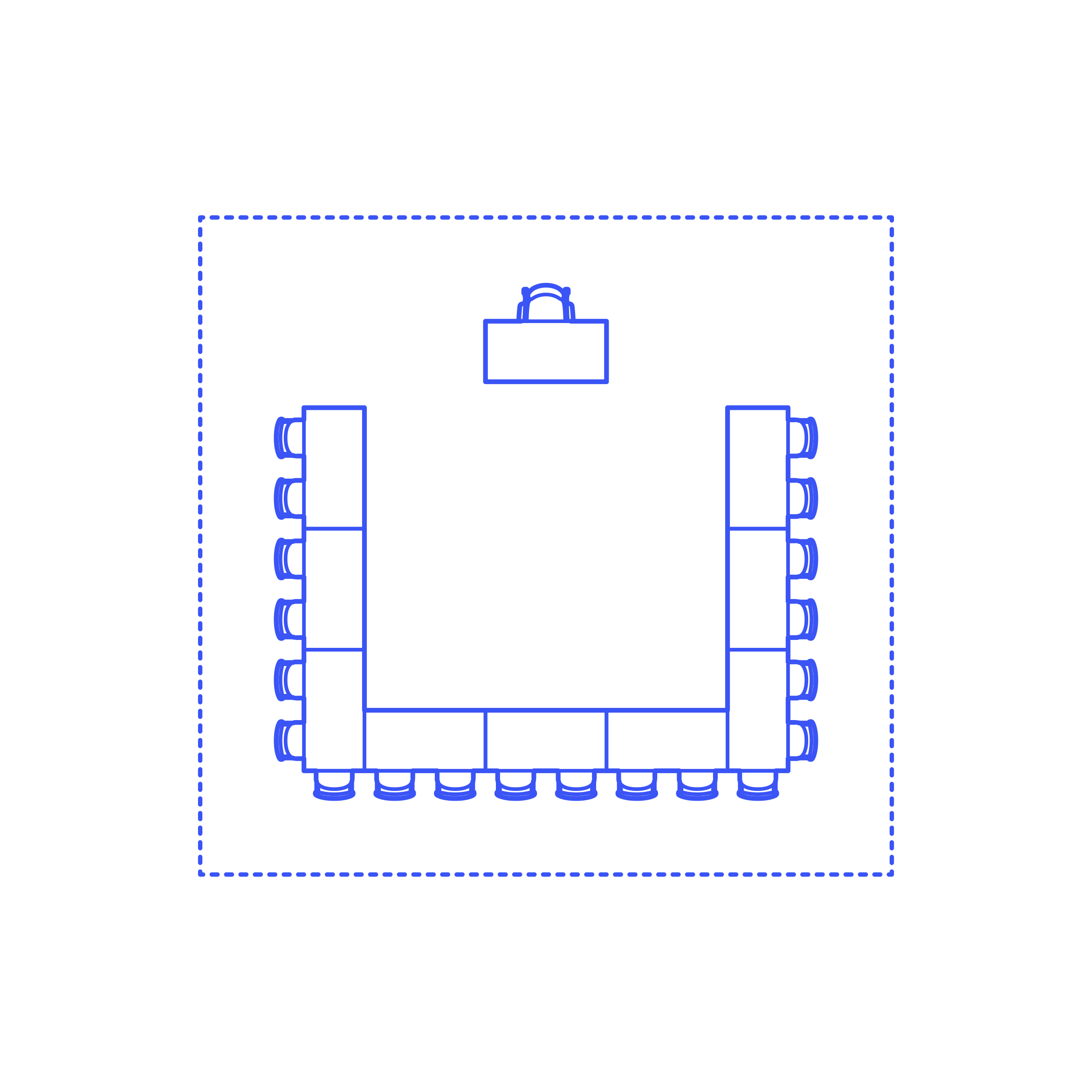 Layouts Classrooms Shapes U Shape Single Digital Sketch Svg Design Free Vectors